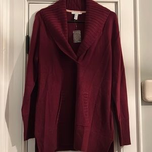 Isaac Mizrahi 100% Cashmere Sweater with Pocket